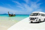 Krabi To Koh Kradan by Air conditioner Van and Longtail Boat
