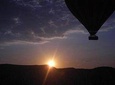  Hot Air Balloon Over Red City Of Marrakech, Atlas Mountains