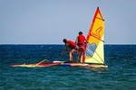 Santorini:Windsurfing lessons