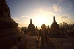 Borobudur Sunrise with Merapi Lava Adventure by Jeep & Prambanan Temple Tour