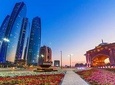 Dubai Desert Safari with BBQ Dinner and Abu Dhabi City Tour (COMBO)