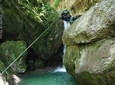 Canyoning sports day in the Furon en Vercors - Grenoble