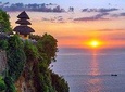 One of the best tours in Bali: Uluwatu temple and seafood dinner Jimbaran beach
