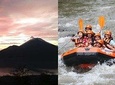 Bali Sunrise Trekking with Rafting in Oneday