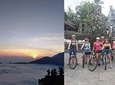 Bali Sunrise Trekking with Downhill Cycling