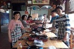 Hoi An Eco Tour & Papa's Cooking Class with Experience by bamboo Basket Boat