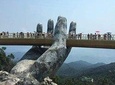 GOLDEN BRIDGE & BA NA HILL in Early moring to Avoid Crowds from DA NANG or HOIAN
