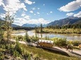 Covered Wagon or Horseback Ride in Banff with Western Cookout
