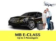 Private transfer from BRU Airport - Brussels GO BACK MB E-CLASS 3 PAX