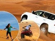 Half Day Desert Safari || Sand Boarding || Camel Ride || Inland Sea Visit ||