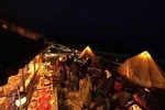 Glamping on natural lawn at Tanesashi Coast