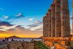 Private Sunset Afternoon Tour in Sounio
