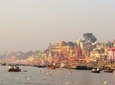 Morning Boat with old part of city