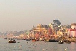 Morning Boat with old part of city