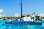 Catamaran Dolphin Snorkeling Cruise in Aruba with light Lunch