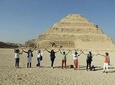 Meditation by Dahshur and Saqqara pyramids