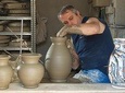 How to make handmade Tuscan Ceramic: a course with a master potter in Montelupo