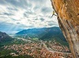 Climbing lesson at Leonidio climbing park
