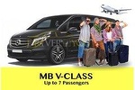 Private transfer from Brussels Airport BRU <-> Brussels MB V-CLASS 7 PAX
