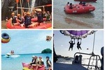 Ocean walker, parasailing adventure and banana boat