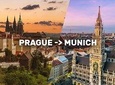 Prague-Munich One-Way Sightseeing Day Tour