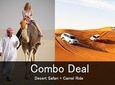 Morning Desert Safari with camel Ride sand Boarding 