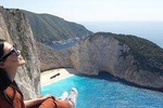 Zakynthos island: One day tour to Navagio Shipwreck Beach Blue Caves & top view 