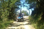 Quad Tour ATV Adventure in Chianti. Lunch and Wine Tasting. Open Top Van