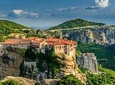 Midday Meteora Monastery tour from Kalabaka's train station 