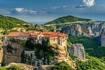 Midday Meteora Monastery tour from Kalabaka's train station 