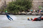 UP STREAM SURFING - The new way of surfing a river 