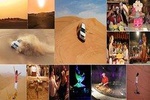 Dubai Desert Safari With BBQ Dinner, Camel Ride, Belly Dancing and sandboarding