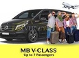 Private transfer from Brussels Airport - Maastricht MB V-CLASS 7 PAX