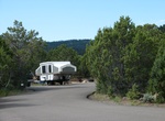 Camp at Cedar Springs Campground, Flaming Gorge National Recreation Area, Utah