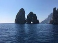 Capri and Blue Grotto by Gozzo Boat and Anacapri from Naples