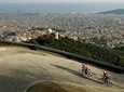 The hills around Barcelona by roadbike, private tour. Pick up/drop off included.