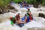 PHUKET: Join Tour Real Rafting 7 Km.-Zipline 150 M.-Temple-Waterfall with Lunch