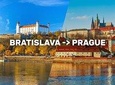 Bratislava-Prague One-Way Sightseeing Tour Bus