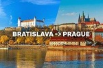Bratislava-Prague One-Way Sightseeing Tour Bus