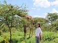 Walking with animals in lake Naivasha day tour