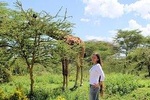 Walking with animals in lake Naivasha day tour