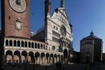 Torrazzo entrance + Baptistery - Official