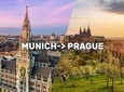 Munich-Prague One-Way Sightseeing Tour Bus