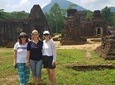 My Son Holyland & Marble Mountain with Noodle lunch from Da Nang or Hoi An City