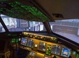 Boeing B777 flight simulator in Zurich