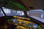 Boeing B777 flight simulator in Zurich