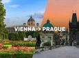 Vienna-Prague One-Way Sightseeing Tour Bus