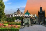 Vienna-Prague One-Way Sightseeing Tour Bus