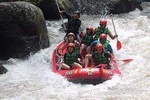 Ubud Jungle Swing and Rafting package.