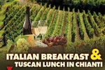 Wine Tasting in Chianti, Tuscan Lunch & Italian Breakfast